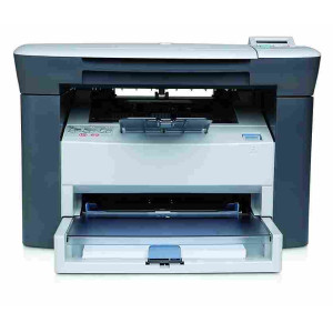 HP LaserJet M1005 MFP Multi-function Monochrome Laser Printer (Black Page Cost: 3 Rs.)  (White, Black, Toner Cartridge)