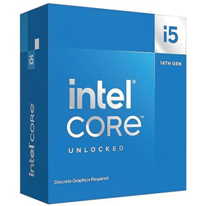 Intel Core i5-14600KF New Gaming Desktop Processor  - Unlocked-14 cores (6 P-cores + 8 E-cores)