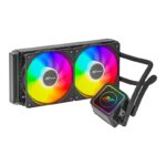 Ant Value AV240 Liquid Cooler Addressable AIO  CPU Liquid Cooler - Black