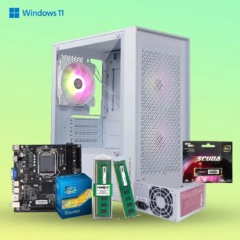 Prebuild PC | Intel Core i5 3rd Gen | 8GB Ram | 256GB SSD | H61 1155 Socket | 450W SMPS | CPU Tower Assembled