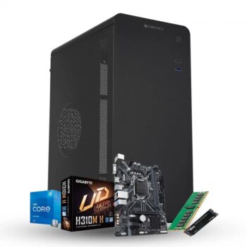 Intel Core i5 8th Gen | 8GB DDR4 Ram | 256GB Nvme SSD | 450W Power Supply Assembled Tower PC