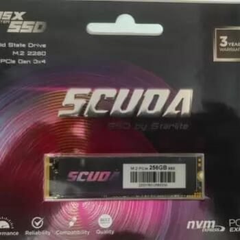 Scuda 256GB M.2 Laptop and Desktop Internal Solid State Drive Nvme (SSD) (M.2 256GB SSD)