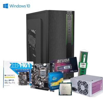 Prebuild PC Tower | Intel Core i3 3rd Gen | 4GB Ram | 128GB SSD  Assembled CPU With 2 Year Warranty