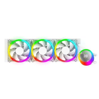 Ant Esports ICE-Glow 360 ARGB CPU Liquid Cooler - White