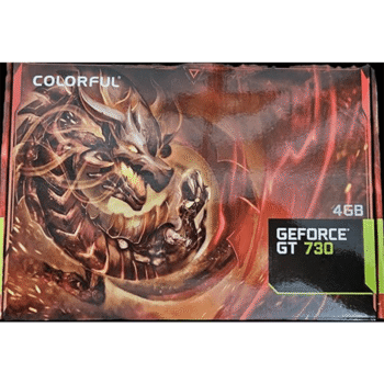 Colorful GeForce GT 730 4GB GDDR5 RAM Graphic Card with 4 HDMI Output Ports Multi Display Best For Trading