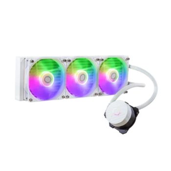 Cooler Master Master Liquid 360L Core ARGB 360mm CPU Liquid Cooler (White)