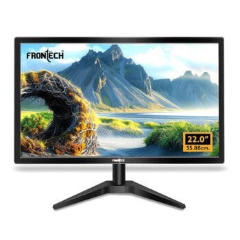 Frontech LED Monitor 22 inch (54.61 cm) Full HD with HDMI, VGA Ports, without Speakers MON-0060