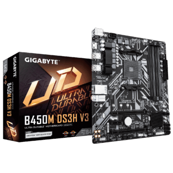 Gigabyte B450M DS3H V3 DDR4 M-ATX Motherboard