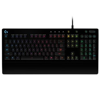 Logitech G213 Prodigy USB Gaming Keyboard, LIGHTSYNC RGB Backlit Keys (Black)