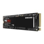 Samsung 990 PRO SSD 1TB PCIe 4.0 M.2 Internal Solid State Drive, Fastest Speed for Gaming, Heavy Graphics, MZ-V9P1T0B- Black