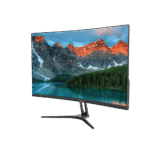 FINGERS (Satin-Curve-2421) 23.81 inch Curved Full HD VA Panel Monitor (Response Time: 16 ms, 100 Hz Refresh Rate)- Black