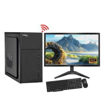 Assembled Computer | Intel Core i5 6th Gen / 8GB Ram / 256 GB SSD / 22 inch LED Monitor / Keyboard / Mouse / Wifi