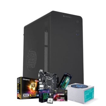 Intel Core i5 8th Gen | 8GB DDR4 Ram | 256GB Nvme SSD | 450W Power Supply Assembled Tower PC
