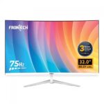 FRONTECH 32'' 81.28 cm Ultima Series Curved LED Monitor | 75Hz, 1920x1080 | Ultra Slim, Bezel-Less Design (MON-0081)