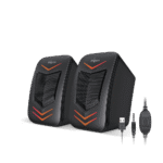 FINGERS RGB FunBeats USB 2.0 Multimedia Speaker (Black)