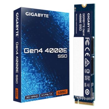 Gigabyte Gen4 4000E 500GB NvME SSD