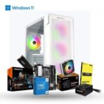 Best For Gaming and Editing | Intel Core i5 14600K | 16GB DDR5 Ram | 500GB Nvme SSD | 650W 80+ Power Supply Prebuild CPU Tower PC with 3 Year Warranty