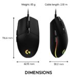 LOGITECH G203 Lightsync Wired1