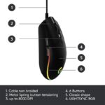 LOGITECH G203 Lightsync Wired1