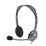 Logitech H110 Wired On Ear Headphones With Mic