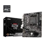 MSI A520M-A PRO AM4Socket Micro-ATX AMD A520 Chipset DDR4 Motherboard