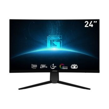 MSI G2422C 23.6 Inch FHD Curved Gaming Monitor - 1500R 1920 x 1080 VA Panel, 180Hz / 1ms- Black