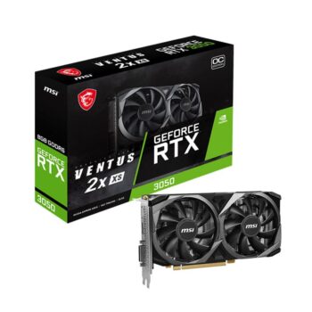 MSI GeForce RTX 3050 Ventus 2X 8G OC 8GB GDDR6 128-bit Gaming Graphic Card