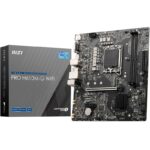 MSI PRO H610M-G WiFi DDR5 Motherboard – Micro-ATX, Supports 12th/13th/14th Gen Intel Core Processors