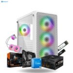 Mid Range Gaming and Editing PC |Intel Core i5 12400 | 16GB Ram | 480GB SSD | 240MM Liquid Cooler | 550W 80+ Bronz SMPS |1700 Socket Prebuild CPU Tower Assembled