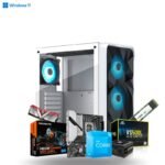 Prebuild PC | Intel Core i5 12400 | H610M GAMING WIFI DDR4 Motherboard | 16GB DDR4 Ram | 480GB Nvme SSD | 500W SMPS | RGB Gaming Cabinet with 3 Year Warranty