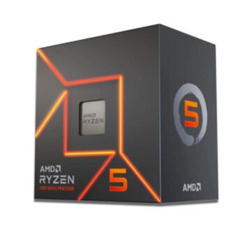 AMD Ryzen 5 7600 Desktop Processor 6 cores 12 Threads 38 MB Cache 3.8 GHz Upto 5.1 GHz AM5 Socket (100-100001015BOX)