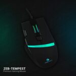 ZEBRONICS Zeb Tempest – Premium USB Gaming Mouse 1