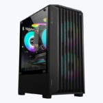 Zebronics Zeb-Genesis Mid Tower Gaming Cabinet  – Black