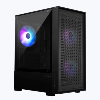 Zebronics Zeb- Fusion Premium Gaming Cabinet- Black