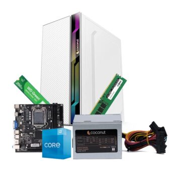 Prebuild PC | Intel Core i3 3rd Gen | 8GB Ram | 250GB SSD | 1155 Socket Prebuild CPU Tower Assembled