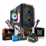 Prebuild PC| Intel Core i5 12400F | 16GB Ram | 512GB SSD | RTX 3050 6GB Graphics Card |1700 Socket Prebuild CPU Tower Assembled