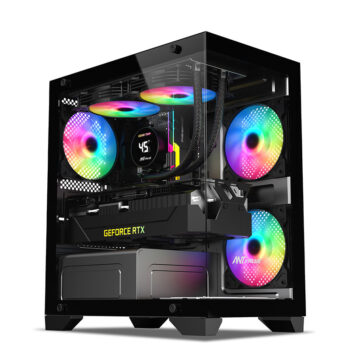 Ant Value CV200 Mini-Tower Gaming Cabinet – Black