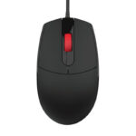 COCONUT ZETA Wired Ambidextrous Optical Gaming Mouse (USB 3.0, Black)