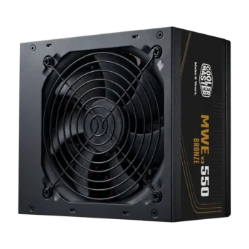 Cooler Master MWE 550 V3 ATX 3.1 80 Plus Bronze SMPS - Black