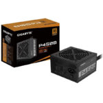 GIGABYTE GP-P450B 80 Plus Bronze 450 Watts Computer Power Supply with 6 SATA Cables  (Black)