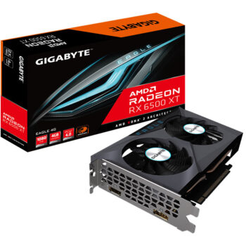 Gigabyte AMD Radeon RX 6500 XT Eagle 4GB GDDR6 Gaming Graphics Card