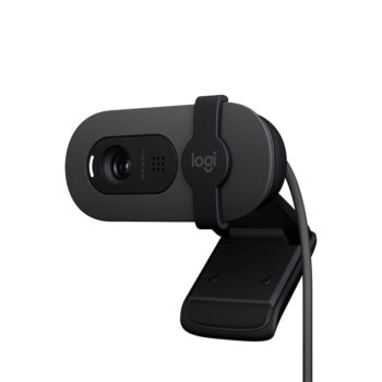 Logitech Brio 100 Full HD Webcam with Built-In Microphone USB Connectivity  (Graphite)