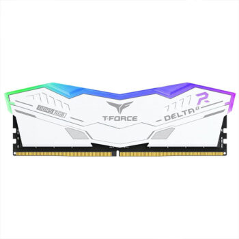 TeamGroup T-Force Delta RGB 16GB 6000MHz (6000MT/s) CL38 White DDR5 Desktop Gaming Memory