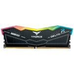 TeamGroup T-Force Delta RGB 16GB 6000MHz (6000MT/s) CL38 Black DDR5 Desktop Gaming Memory