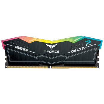 TeamGroup T-Force Delta RGB 16GB 6000MHz (6000MT/s) CL38 Black DDR5 Desktop Gaming Memory