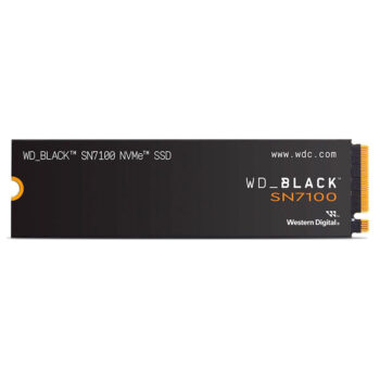 WD Black Western Digital SN7100 NVMe 1TB, Up to 7250MB/s R, 6900MB/s PCIe Gen 4 NVMe M.2 (2280) Internal Solid State Drive (SSD)