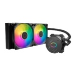 Cooler Master MasterLiquid 240L Core 240mm ARGB CPU Liquid Cooler- Black