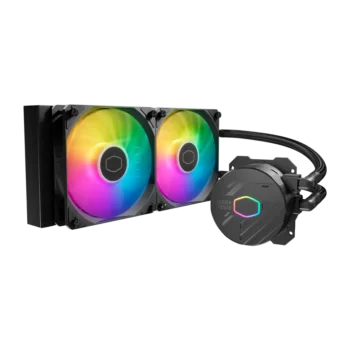 Cooler Master MasterLiquid 240L Core 240mm ARGB CPU Liquid Cooler- Black