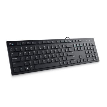 Dell KB216 Wired Multimedia Keyboard- Black