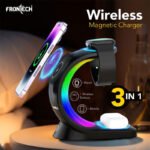 Frontech-Magnetic-Charger-stand-3in1-Wireless-Charger-1
